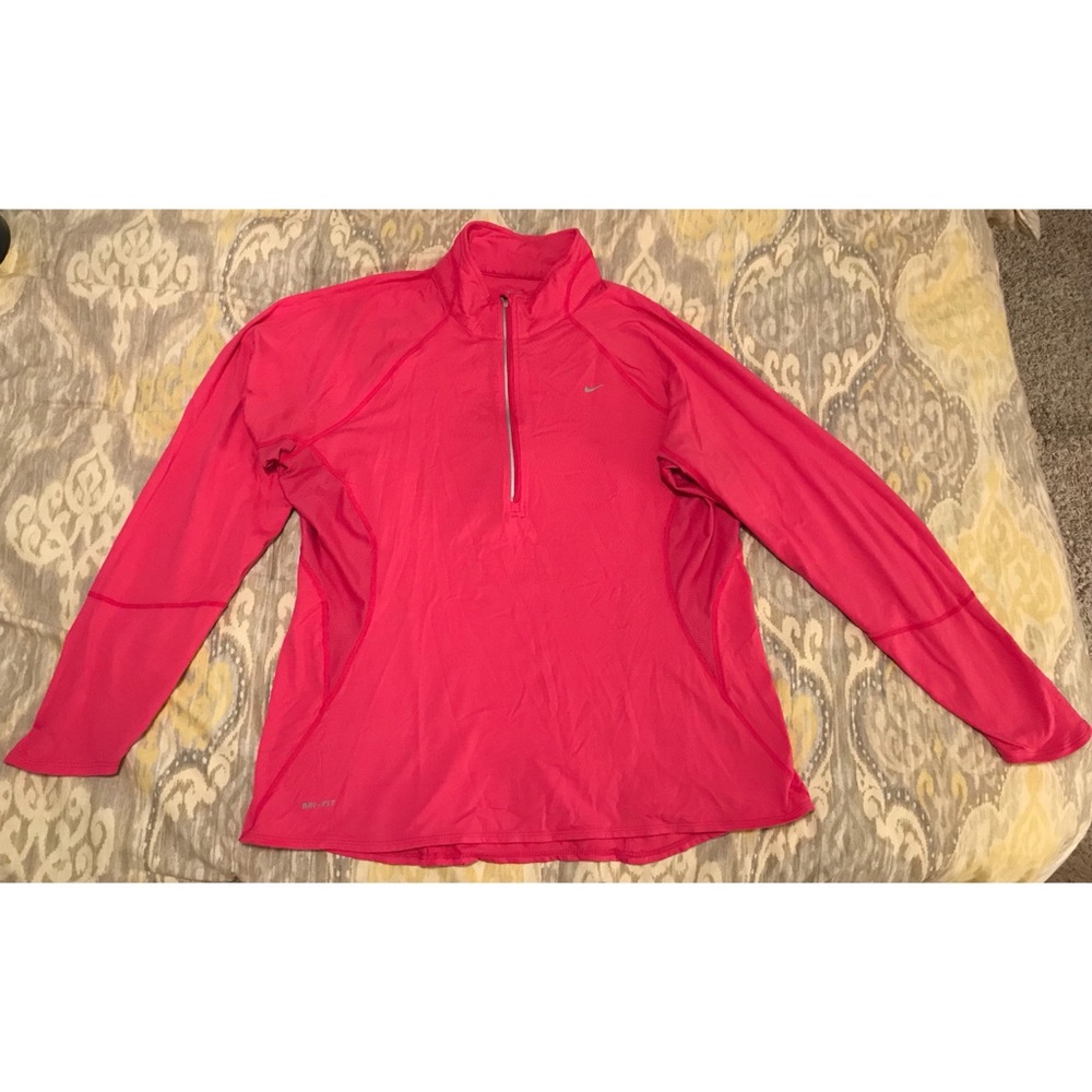 Nike 1/2 zip pullover top size X-Large